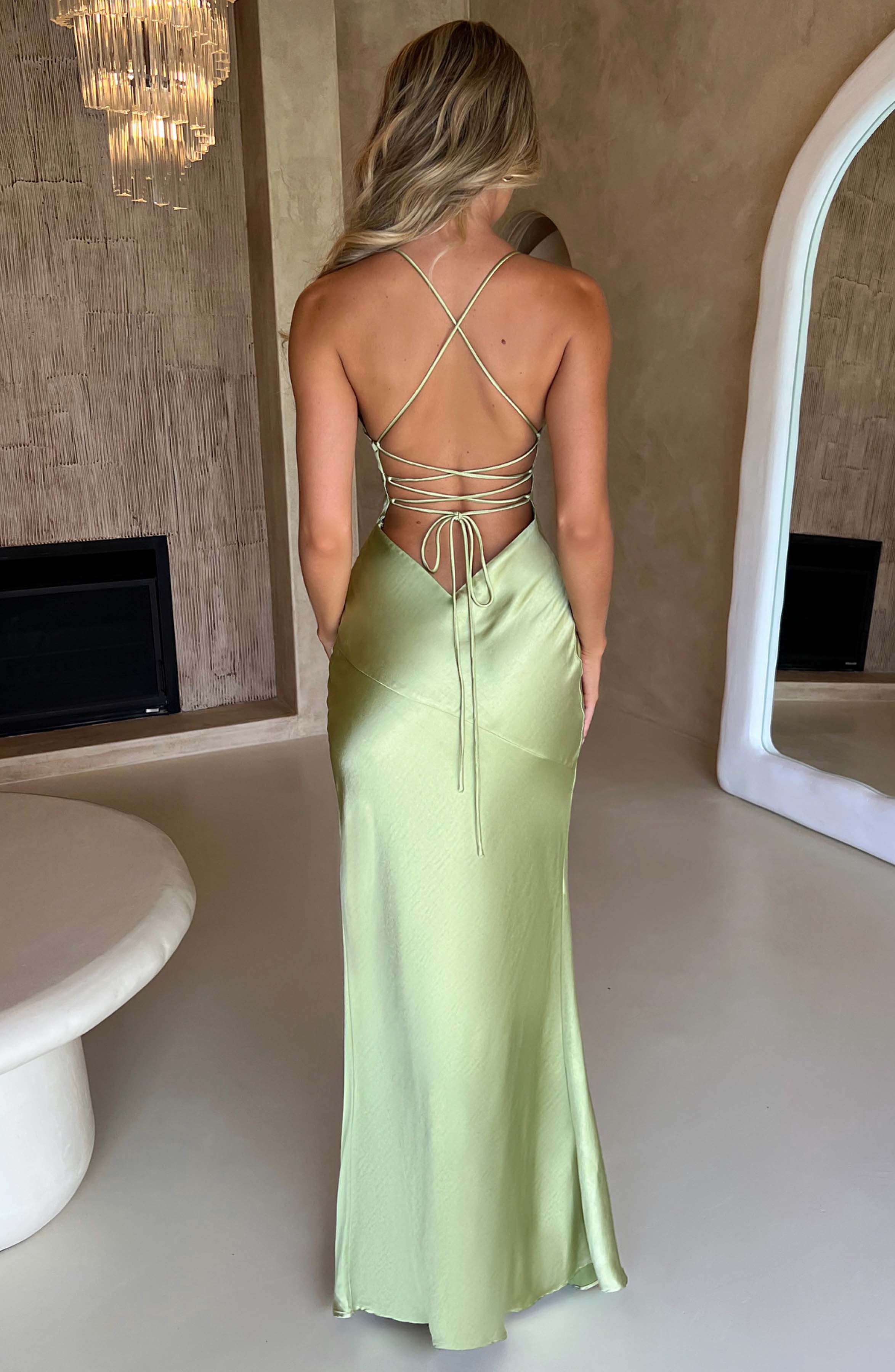 Bloom ™ |  Alora - Zijdezachte Satijnen Maxi-jurk - Image 10