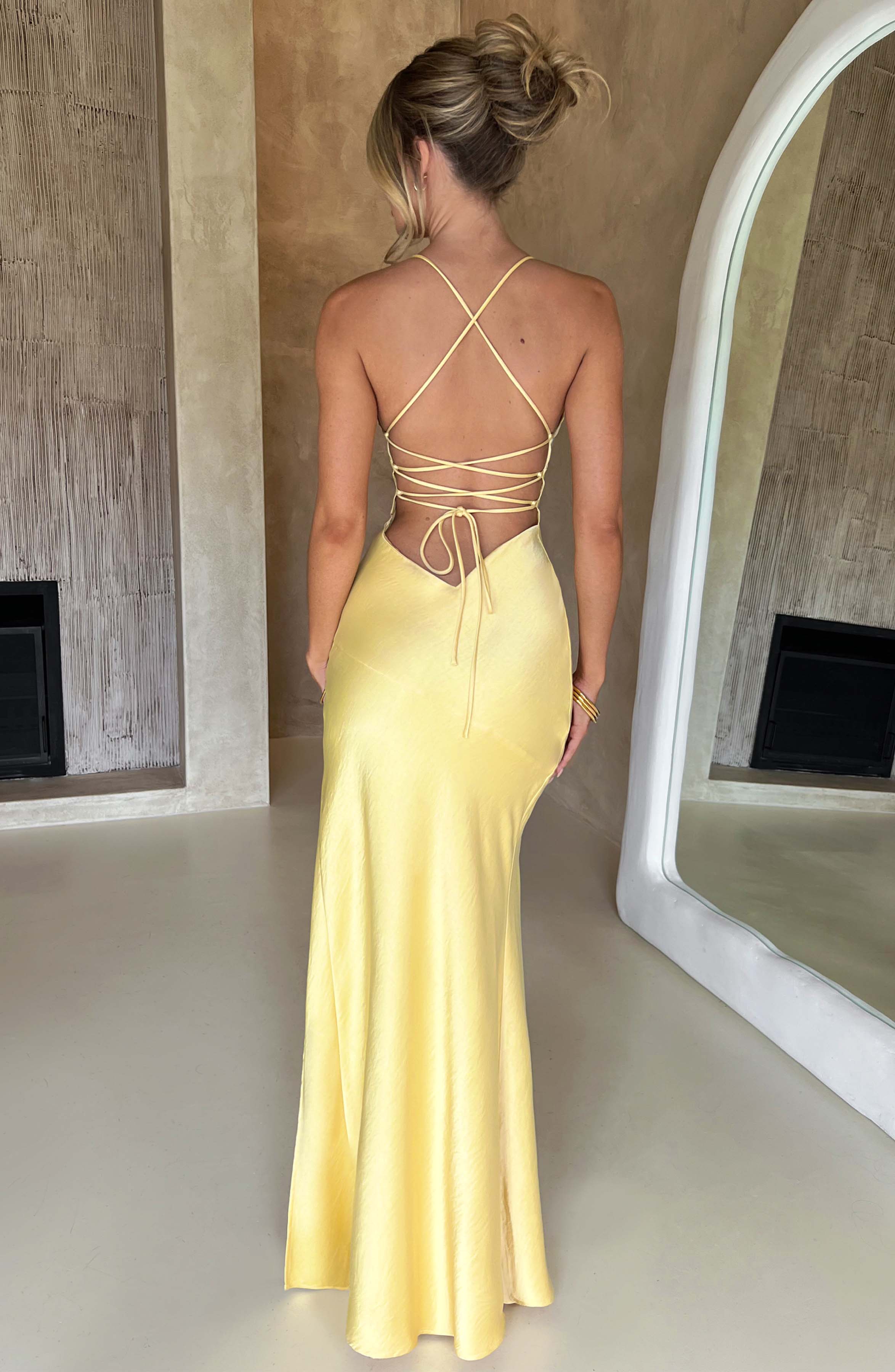 Bloom ™ |  Alora - Zijdezachte Satijnen Maxi-jurk - Image 13