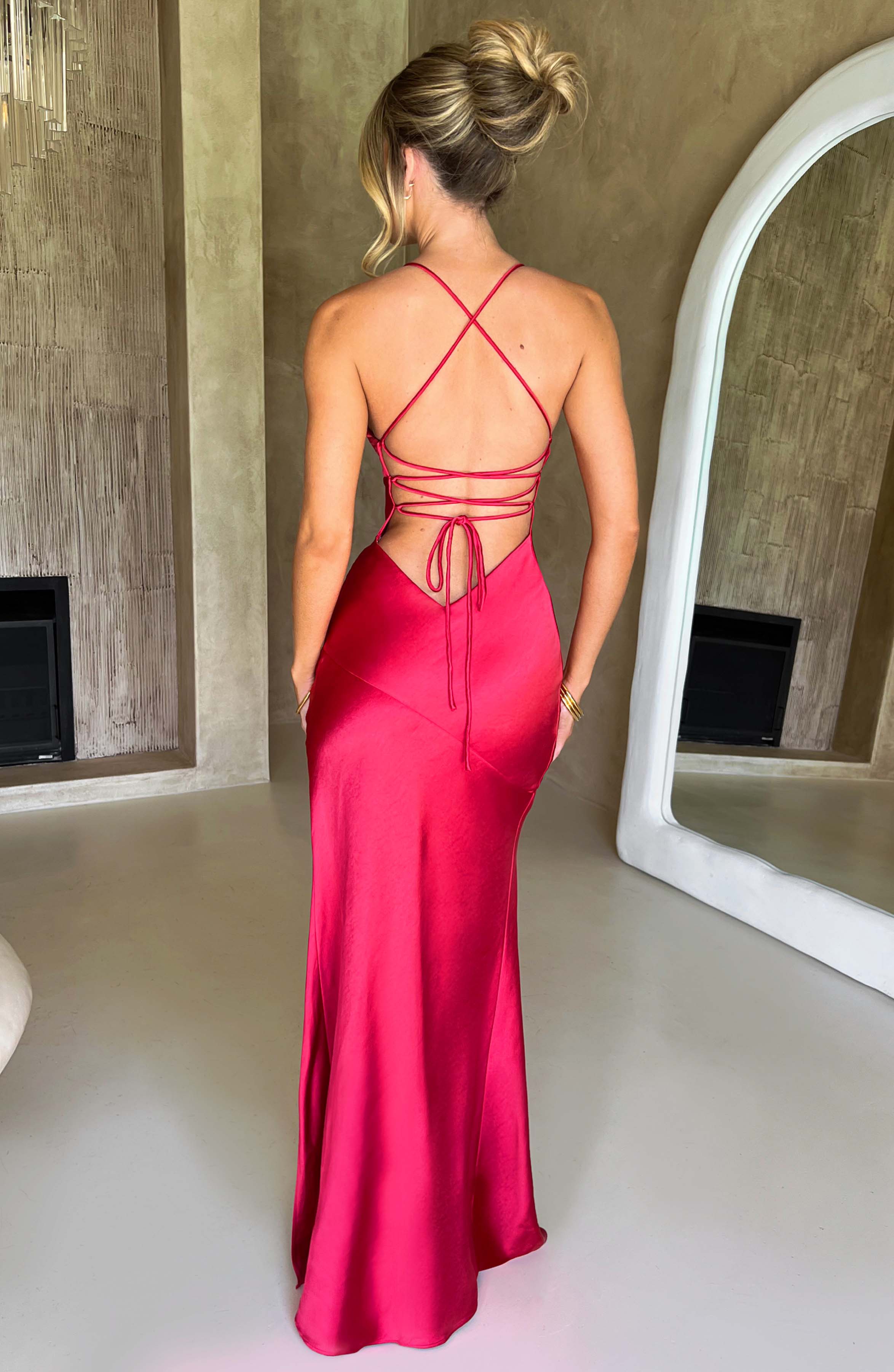 Bloom ™ |  Alora - Zijdezachte Satijnen Maxi-jurk - Image 22