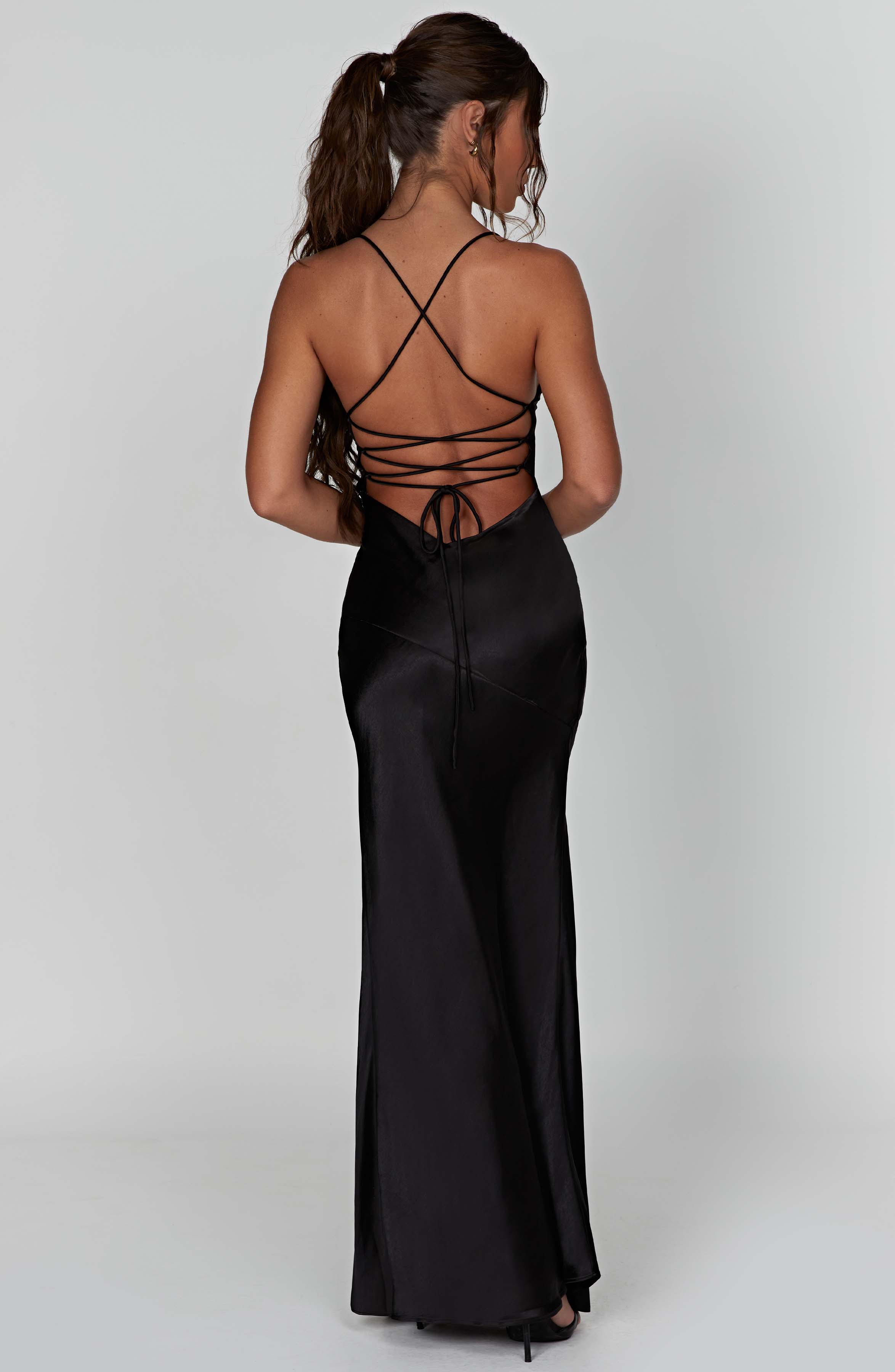 Bloom ™ |  Alora - Zijdezachte Satijnen Maxi-jurk - Image 7