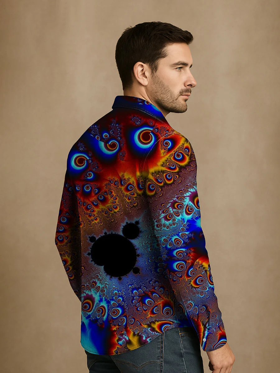 Bloom™ | Premium Artistiek Print Overhemd – Unieke Stijl & Expressief Comfort - Image 3