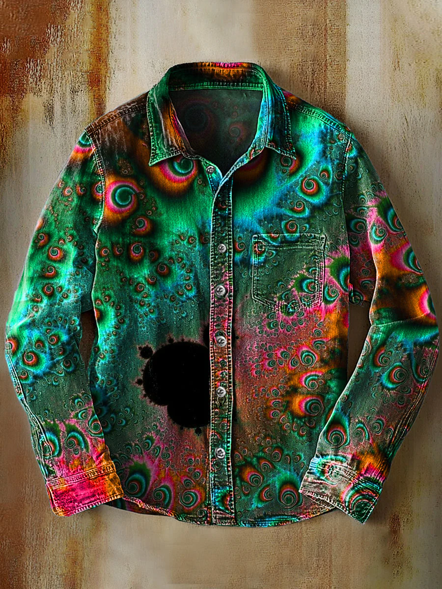 Bloom™ | Kleurrijk Print Overhemd – Expressieve Stijl & Vloeiende Kleuren - Image 2