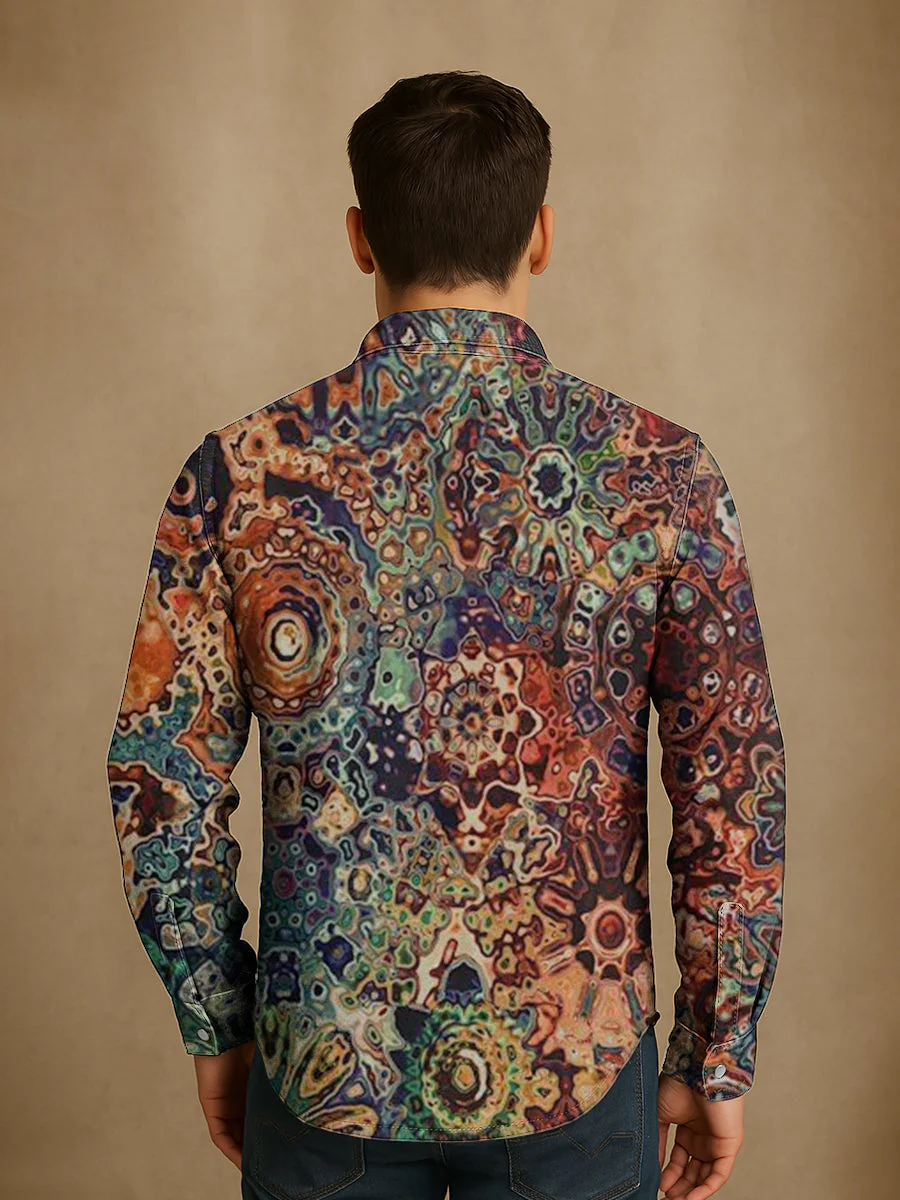 Bloom™ | Luxe Artistiek Print Overhemd – Unieke Stijl & Expressief Karakter - Image 2