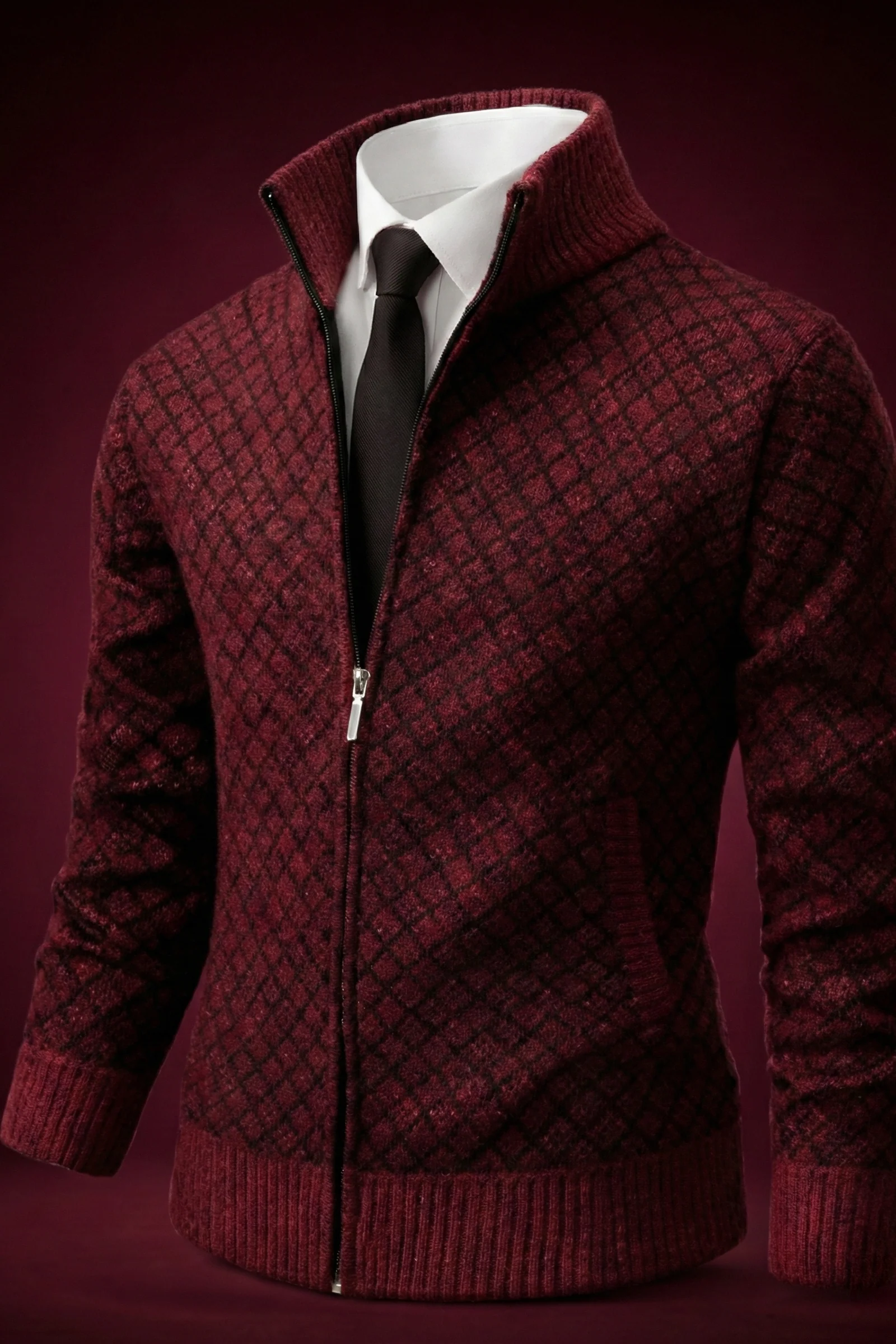 Boudewijn™ | Rits Cardigan – Verfijnde Warmte & Tijdloze Uitstraling - Image 6