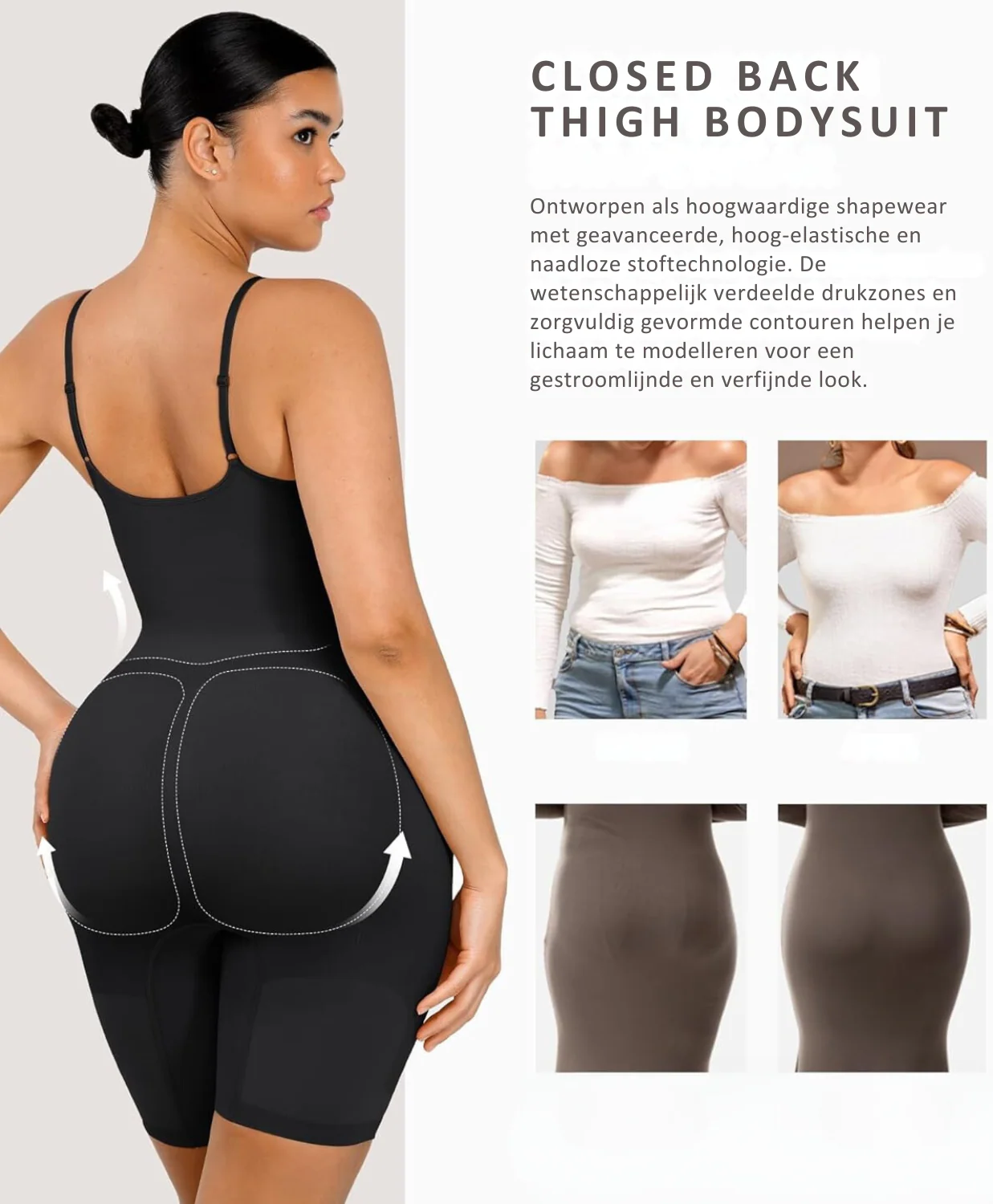 Bloom ™ | Closed Back Thigh Bodysuit - Image 3