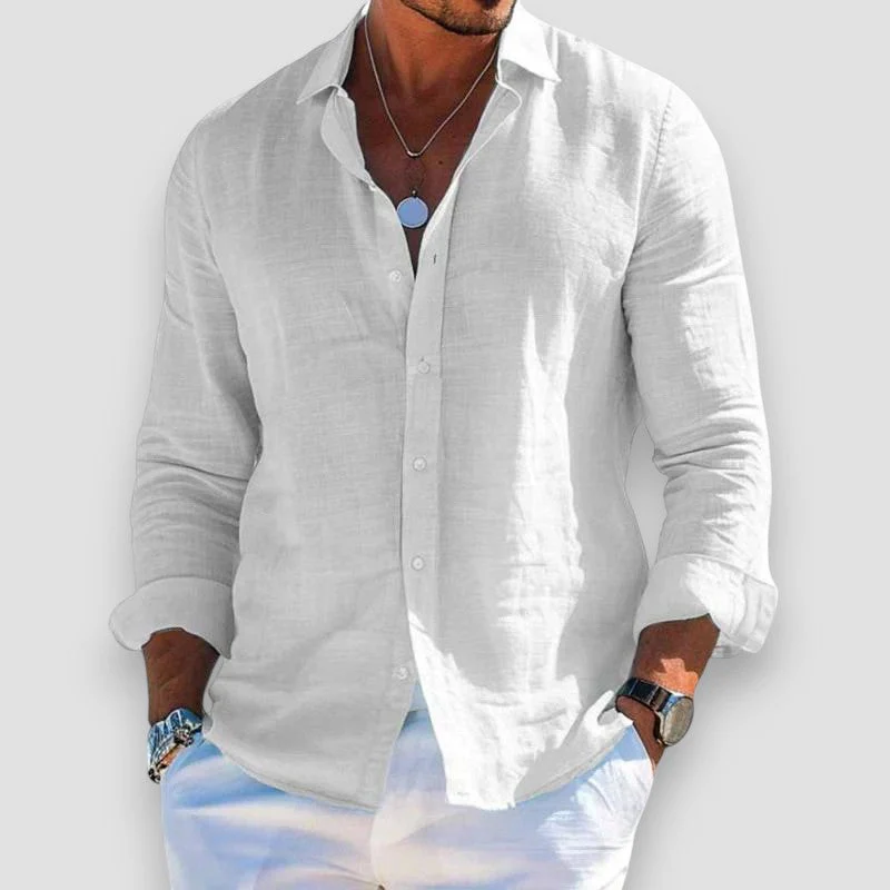Cristof™ | Casual shirt met lange mouwen – Verfijnd comfort & een absolute must-have - Image 2