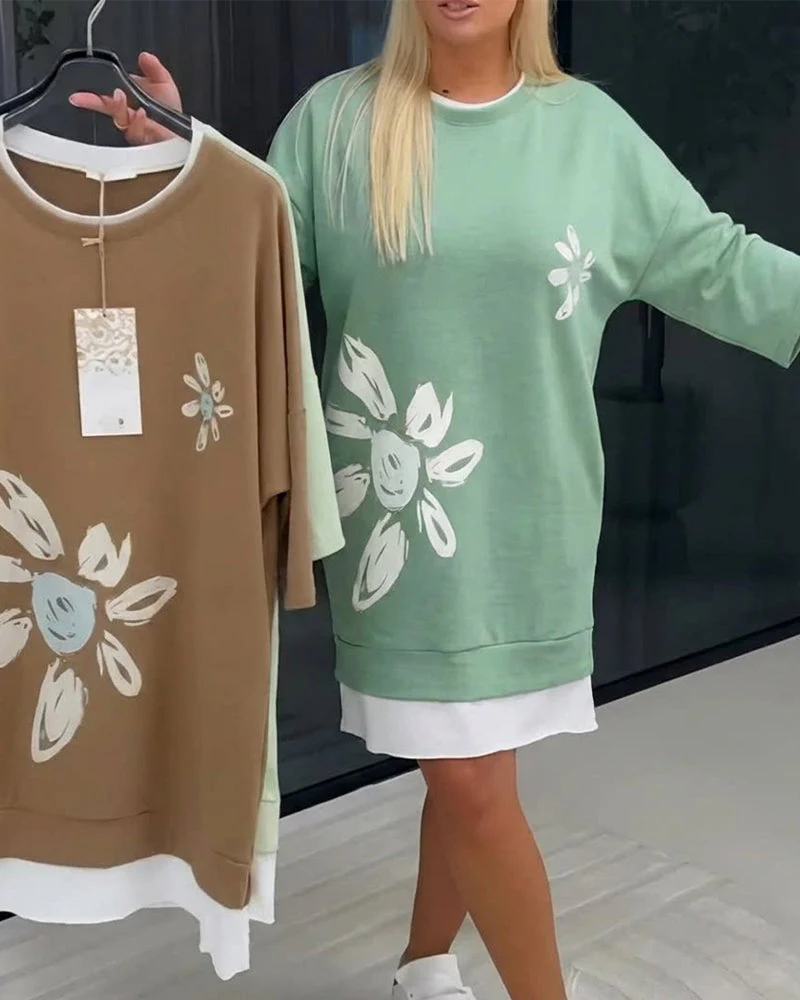 Danique™ | Premium Casual Sweatshirtjurk – Moeiteloze Stijl & Comfort voor Elke Dag - Image 10