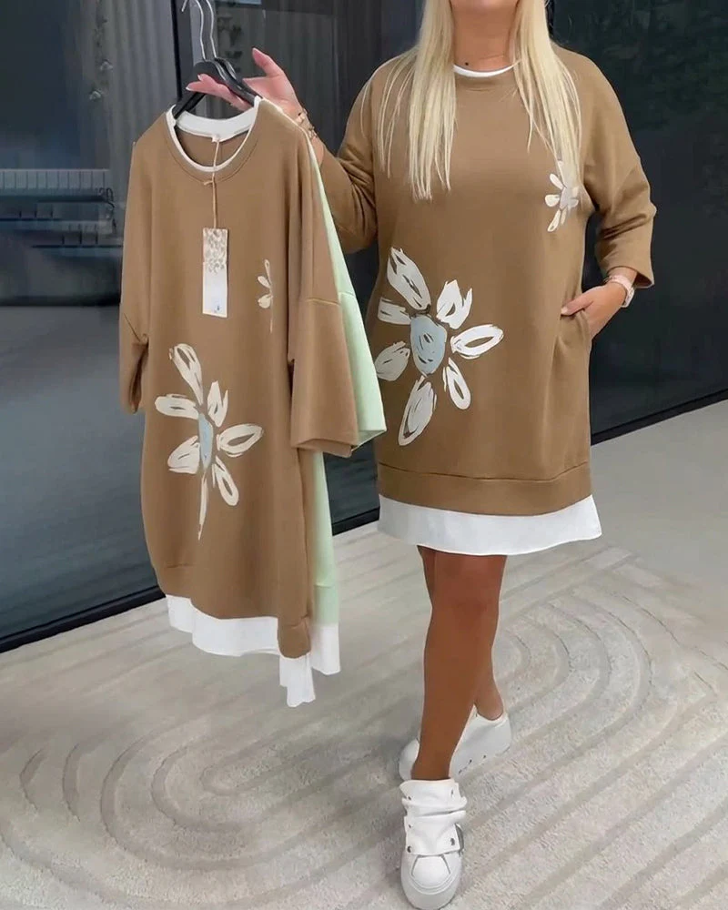 Danique™ | Premium Casual Sweatshirtjurk – Moeiteloze Stijl & Comfort voor Elke Dag - Image 11
