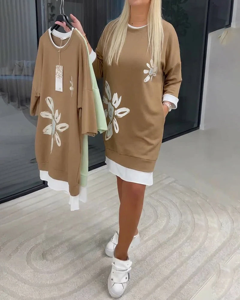 Danique™ | Premium Casual Sweatshirtjurk – Moeiteloze Stijl & Comfort voor Elke Dag - Image 14