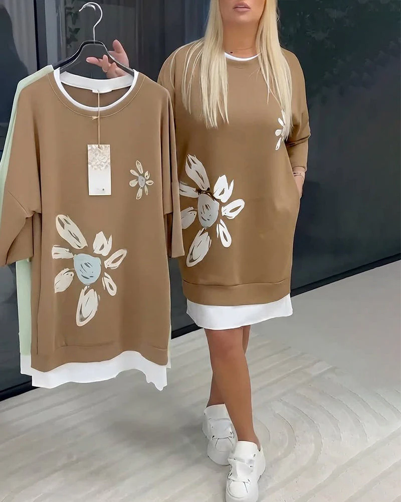Danique™ | Premium Casual Sweatshirtjurk – Moeiteloze Stijl & Comfort voor Elke Dag - Image 15