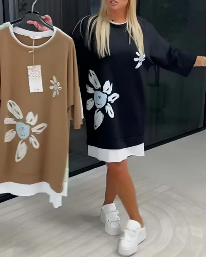 Danique™ | Premium Casual Sweatshirtjurk – Moeiteloze Stijl & Comfort voor Elke Dag - Image 4