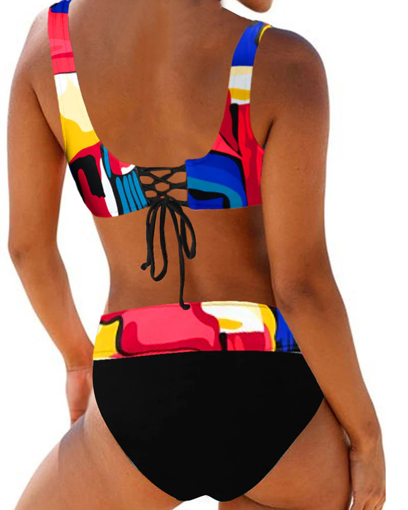 Evalyn - Vrolijke Kleurrijke Bikini - Image 6