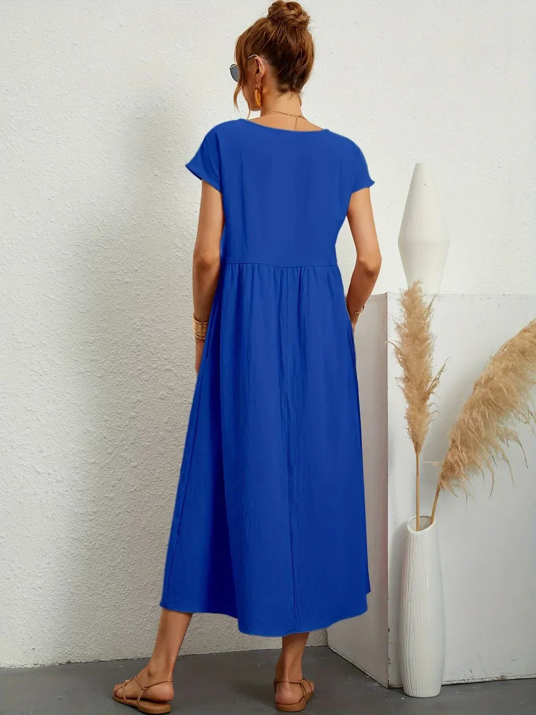 Gabrielle™ | Soepelvallende midijurk – Tijdloze elegantie & beperkte voorraad - Image 21