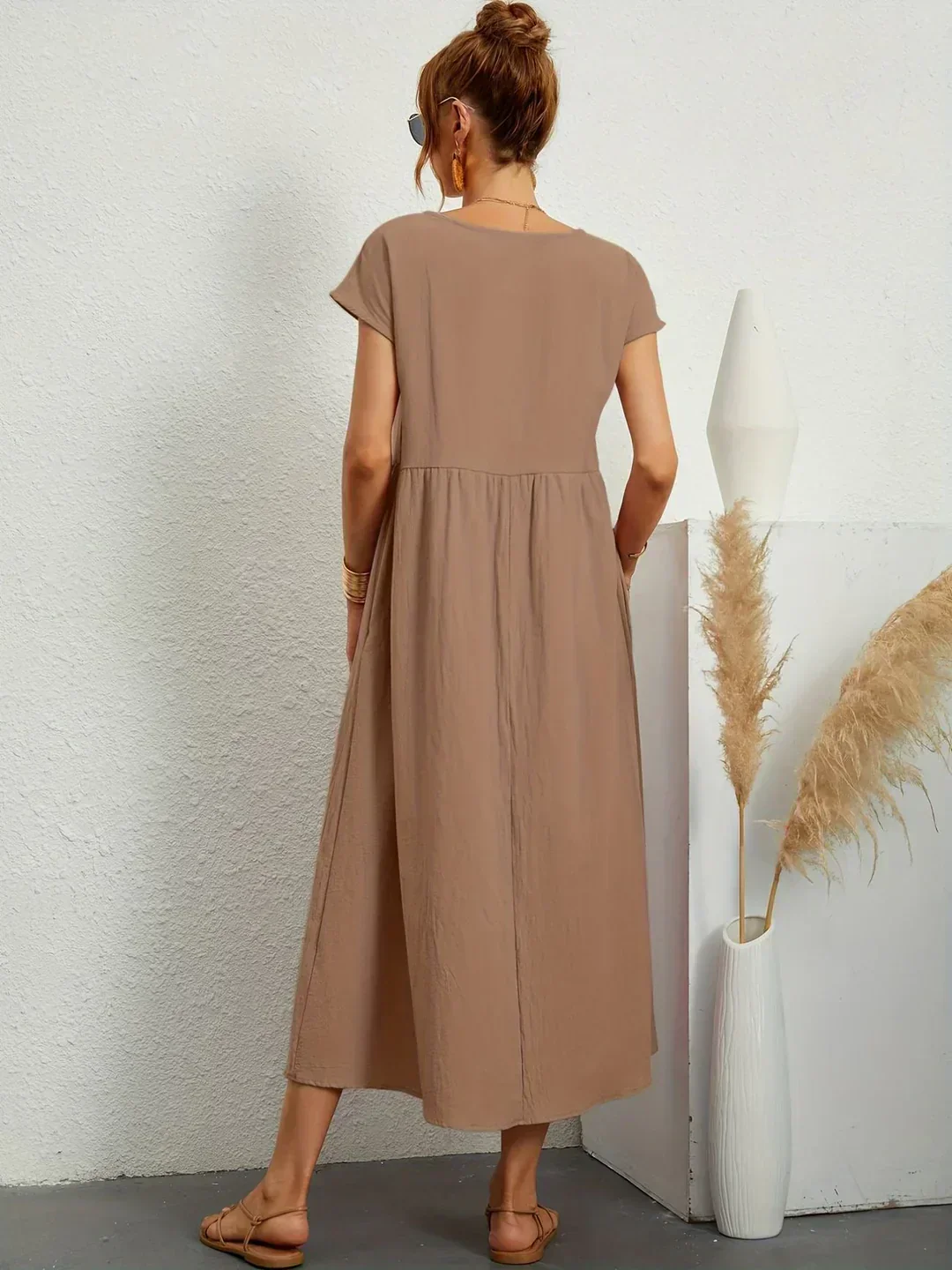 Gabrielle™ | Soepelvallende midijurk – Tijdloze elegantie & beperkte voorraad - Image 23