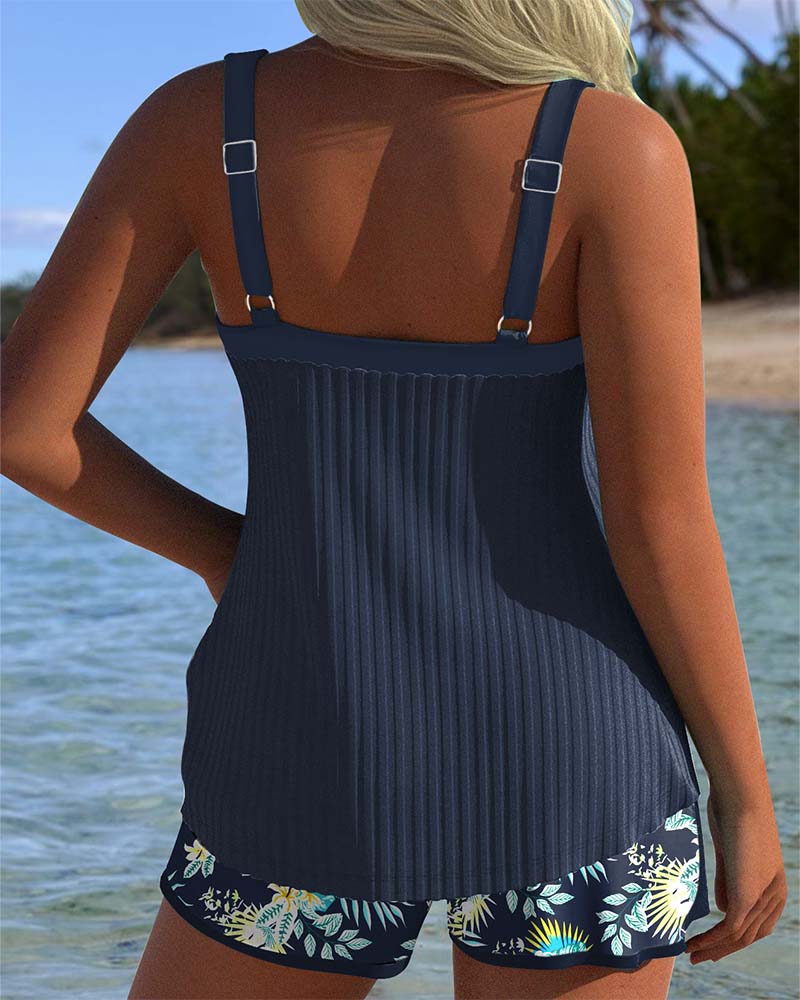 Gretchen® | Tankini Gestreept met Tweedelig Strandbroekje - Image 2