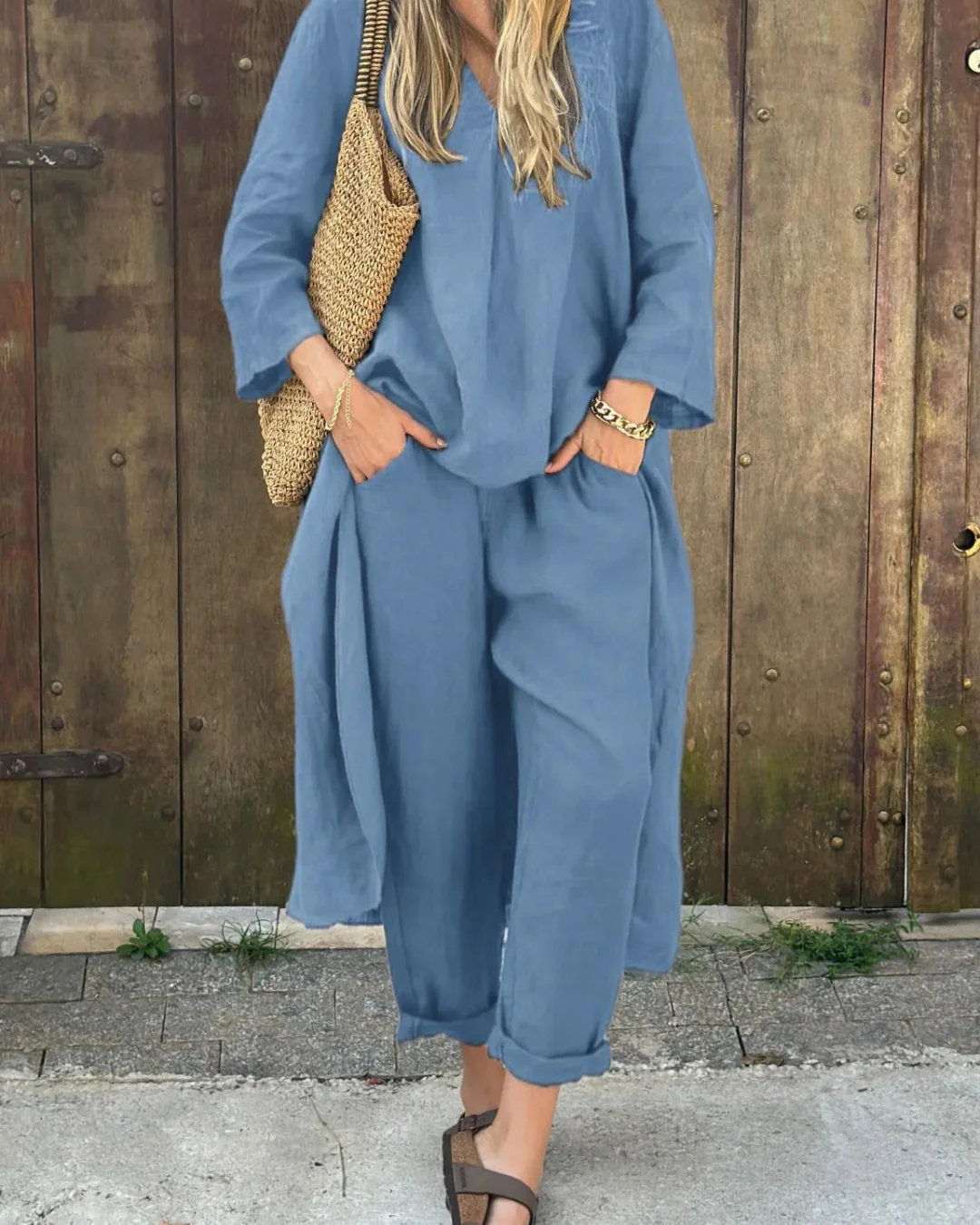Hattie™ | Ontspannen tweedelige set – Moeiteloos comfort & beperkte voorraad - Image 2