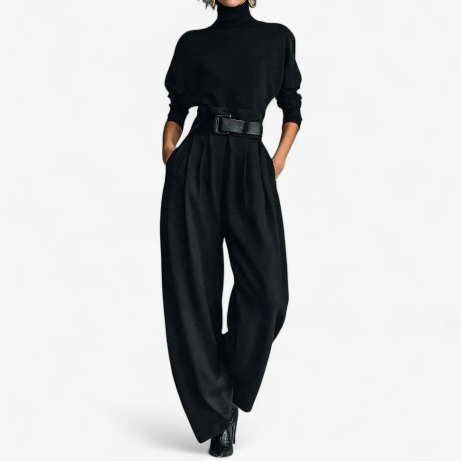 Helene™ | Elegante Jumpsuit met Hoge Hals