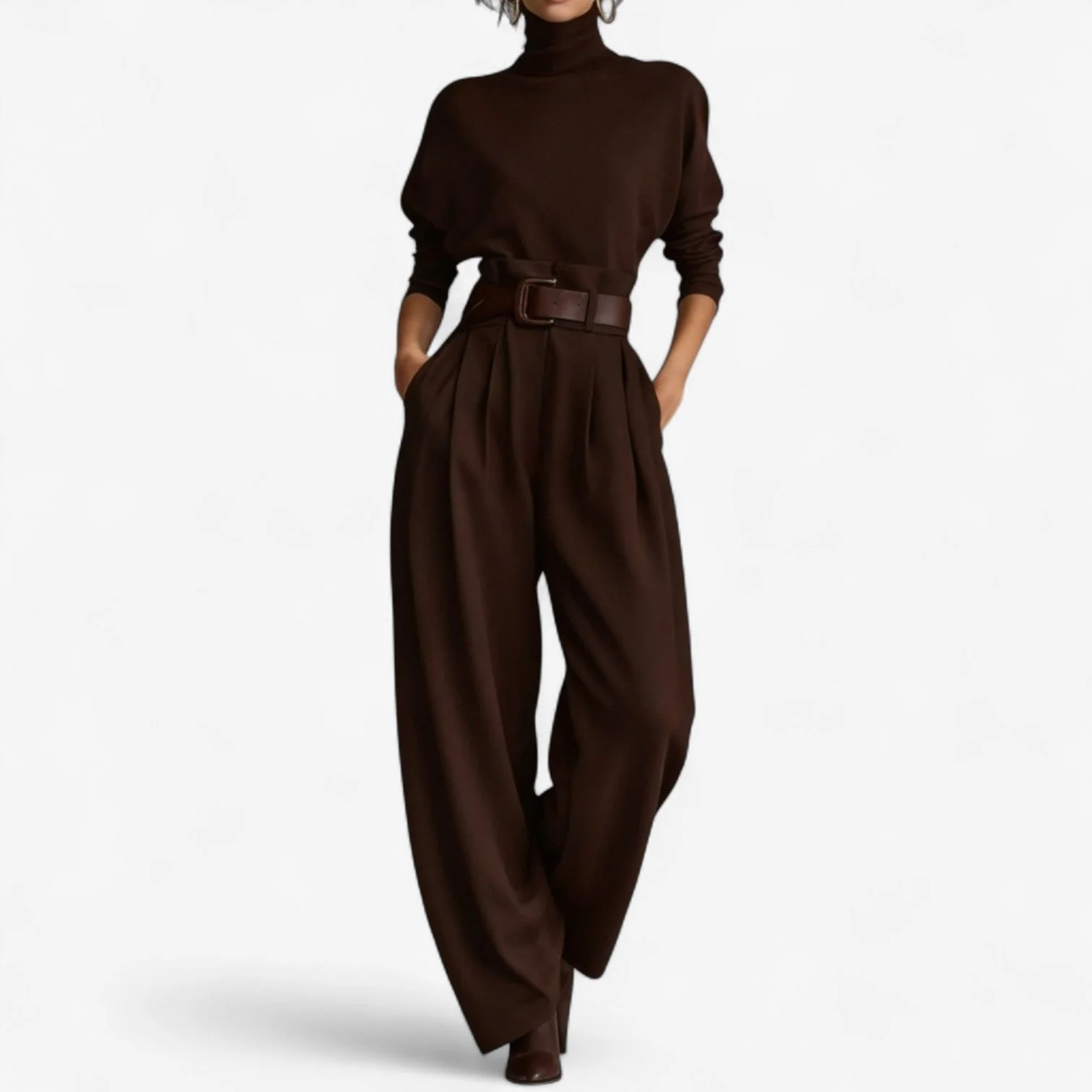 Helene™ | Elegante Jumpsuit met Hoge Hals - Image 5