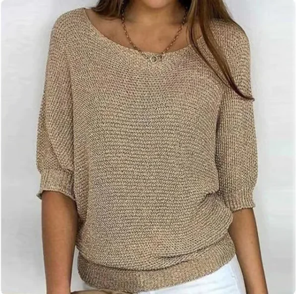 Irise™ | Lichte Zomertrui met 3/4 Mouwen – Comfort & Casual Elegantie - Image 2