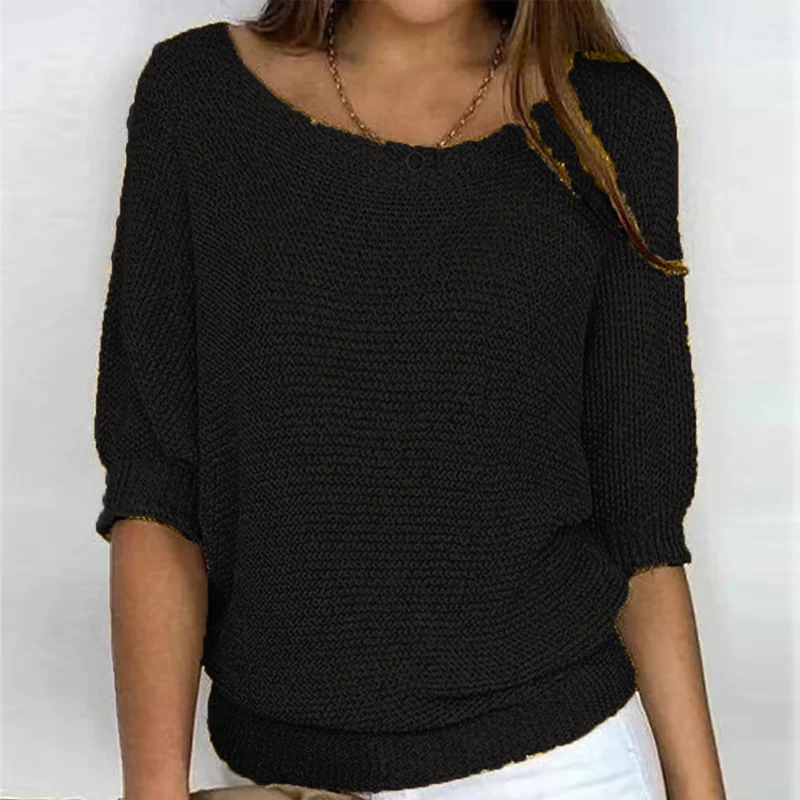 Irise™ | Lichte Zomertrui met 3/4 Mouwen – Comfort & Casual Elegantie - Image 4