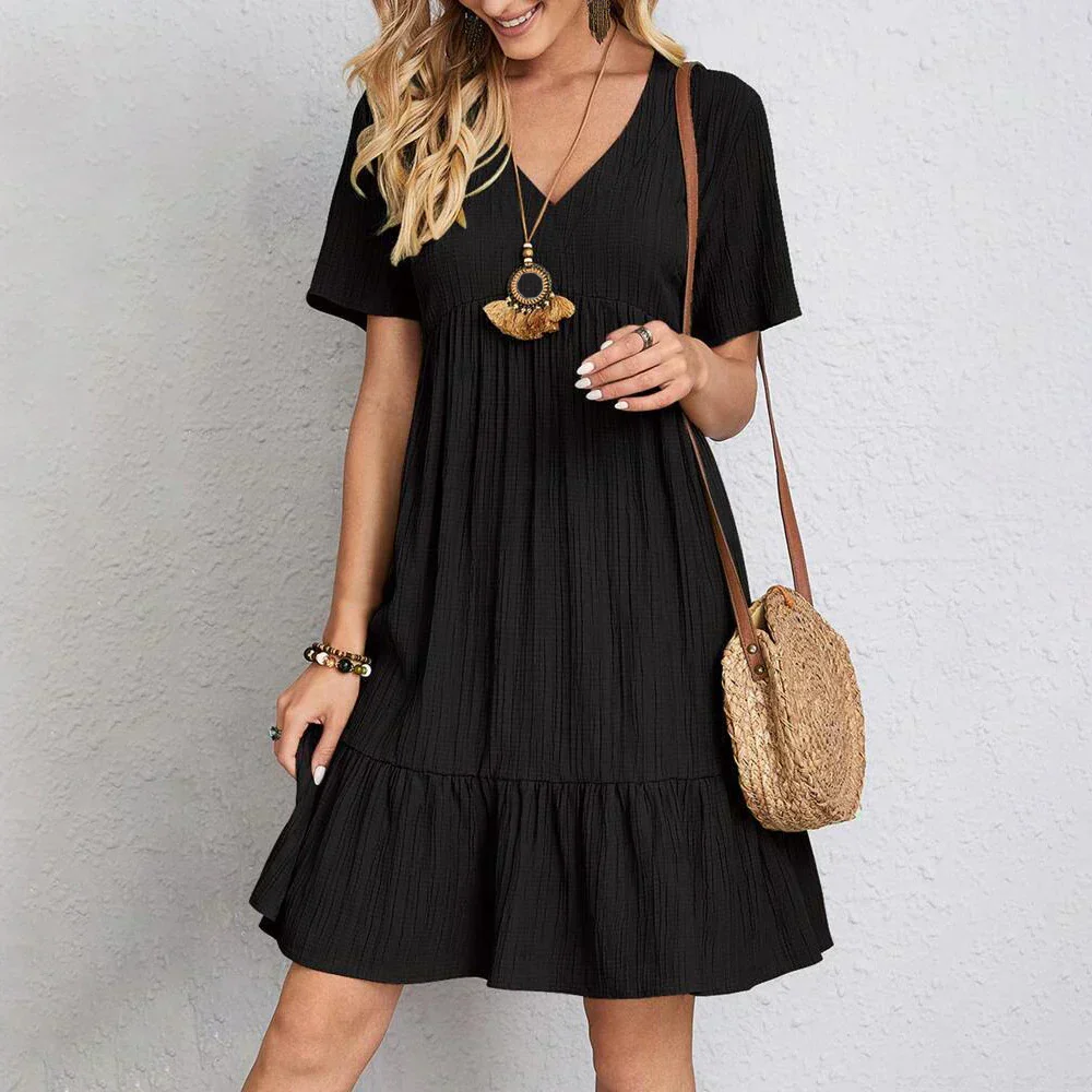 Jasmijn™ | Tijdloze Boho Mini Jurk – Comfortabele Pasvorm & Direct Favoriet - Image 4