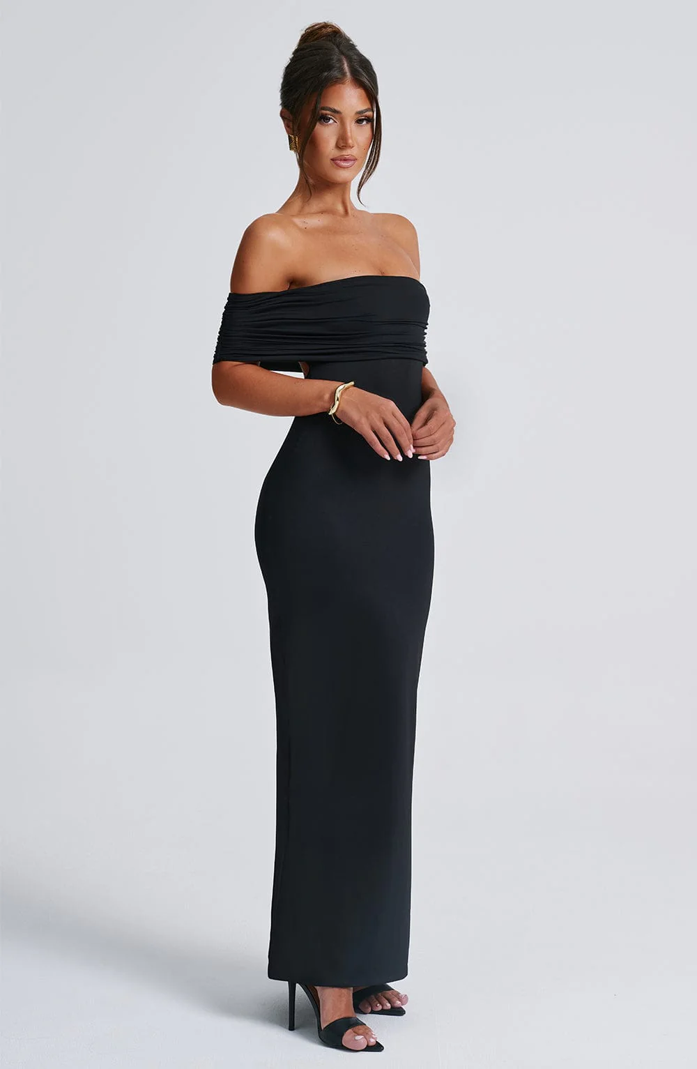 Bloom ™ | Kellyn – Verfijnde Bardot Maxi-jurk - Image 11