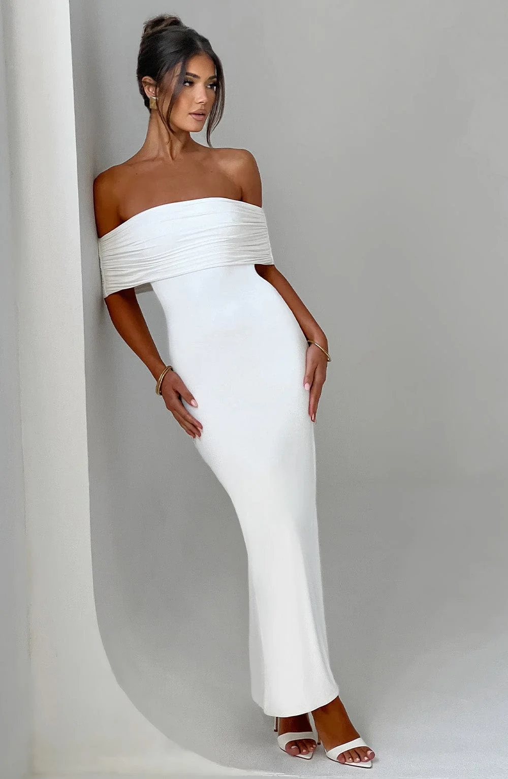 Bloom ™ | Kellyn – Verfijnde Bardot Maxi-jurk - Image 13