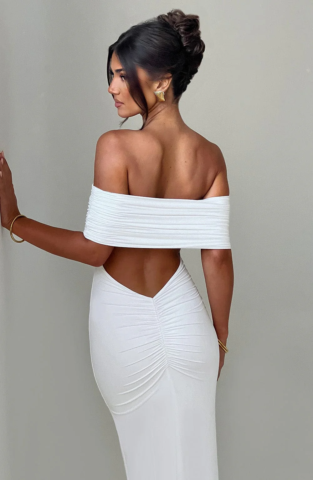 Bloom ™ | Kellyn – Verfijnde Bardot Maxi-jurk - Image 14