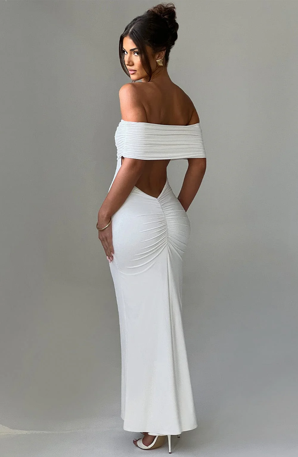 Bloom ™ | Kellyn – Verfijnde Bardot Maxi-jurk - Image 15