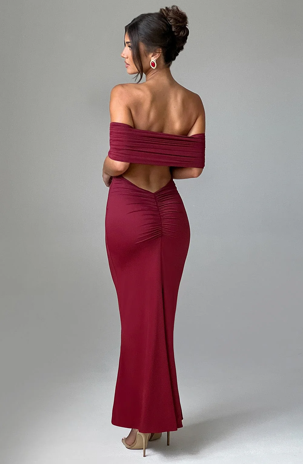 Bloom ™ | Kellyn – Verfijnde Bardot Maxi-jurk - Image 16