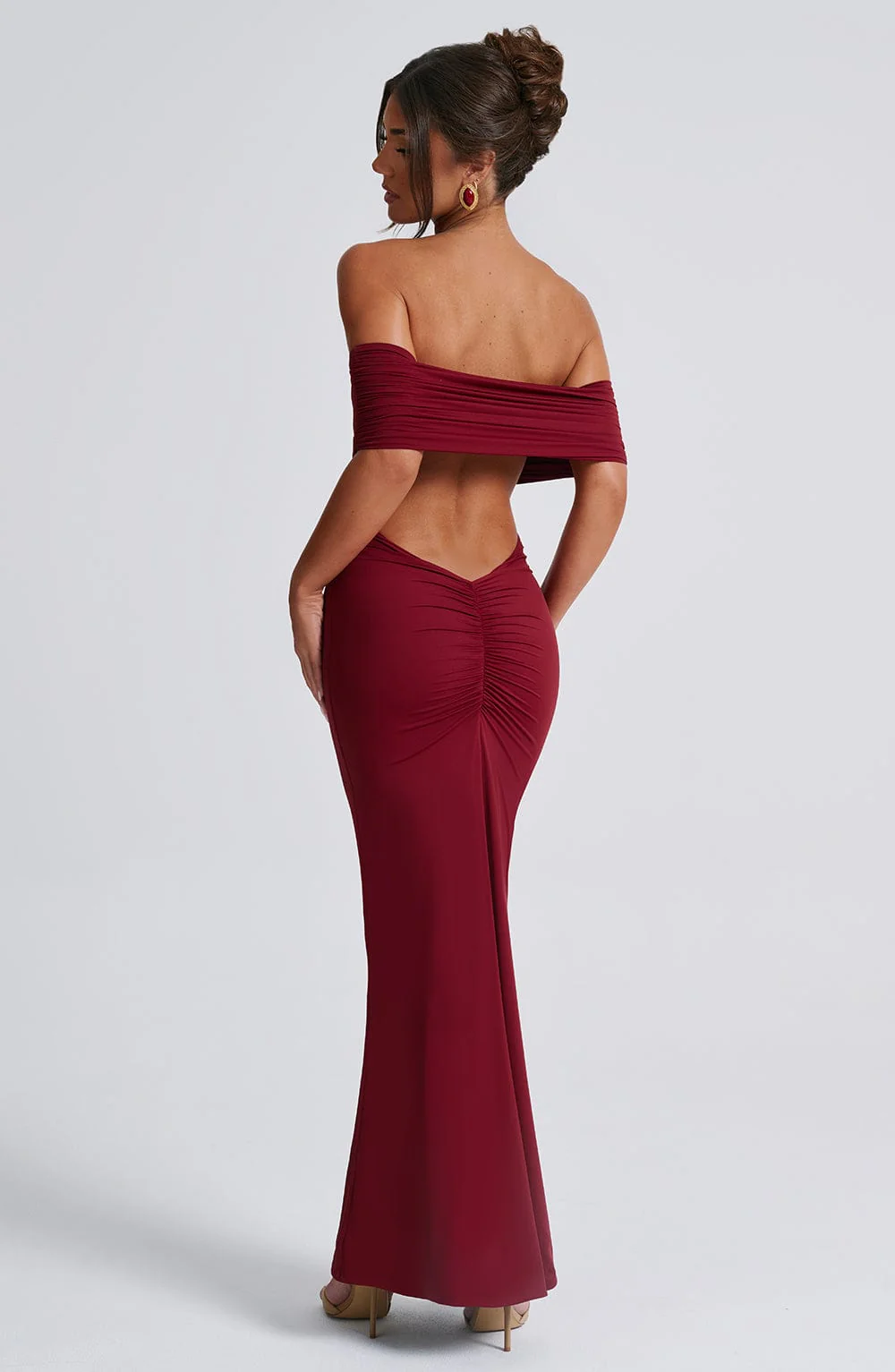 Bloom ™ | Kellyn – Verfijnde Bardot Maxi-jurk - Image 18