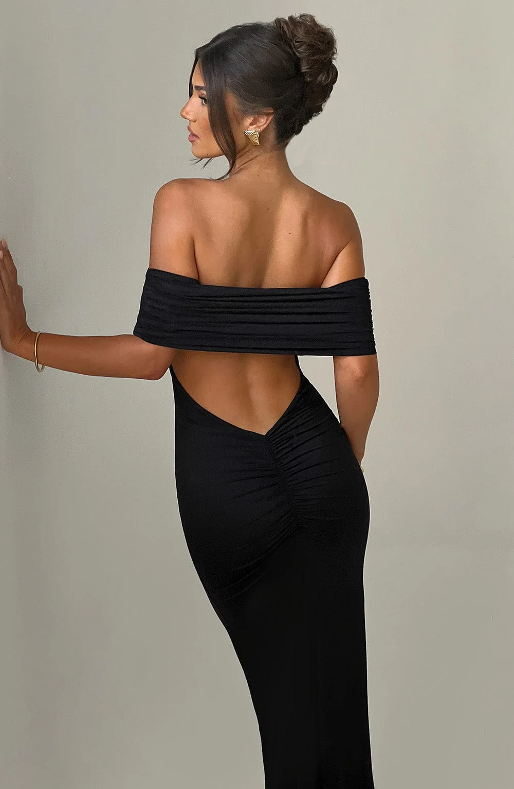 Bloom ™ | Kellyn – Verfijnde Bardot Maxi-jurk - Image 5