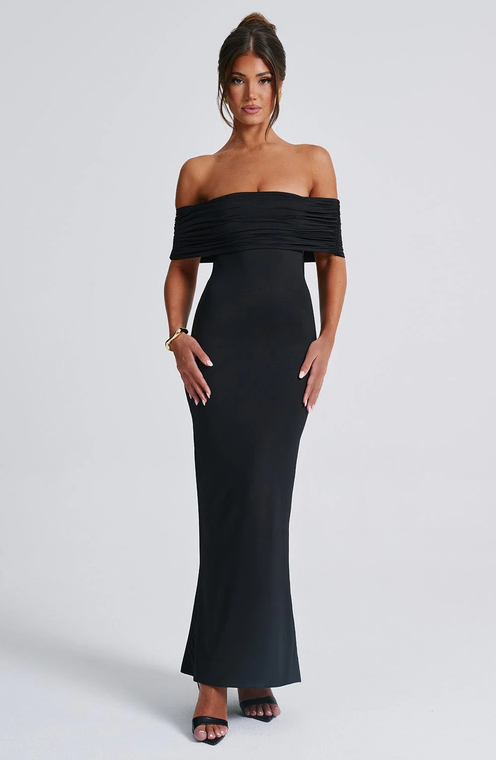 Bloom ™ | Kellyn – Verfijnde Bardot Maxi-jurk - Image 7