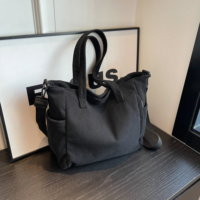 Bloom ™ | Kunststudent Tote Corduroy Tas - Image 11
