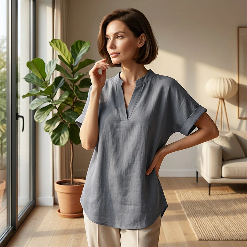 Lara™ | Effortless Flow-blouse – Licht draagcomfort & dagelijks gemak - Image 3