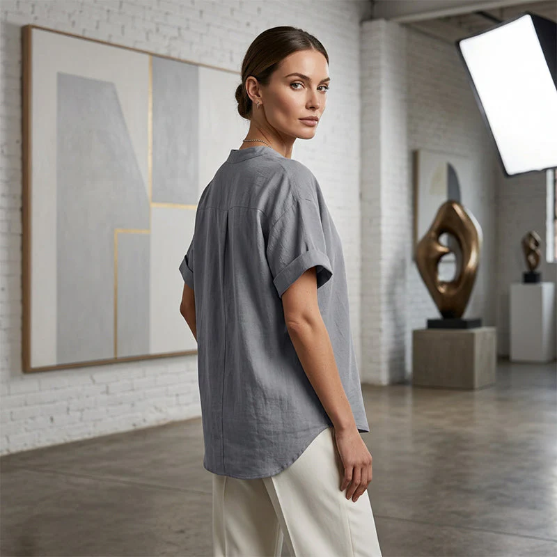 Lara™ | Effortless Flow-blouse – Licht draagcomfort & dagelijks gemak - Image 5