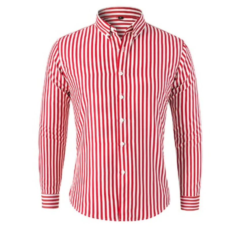Leendert™ | Premium Gestreept Overhemd – Tijdloze Klasse & Zelfverzekerde Uitstraling - Image 6