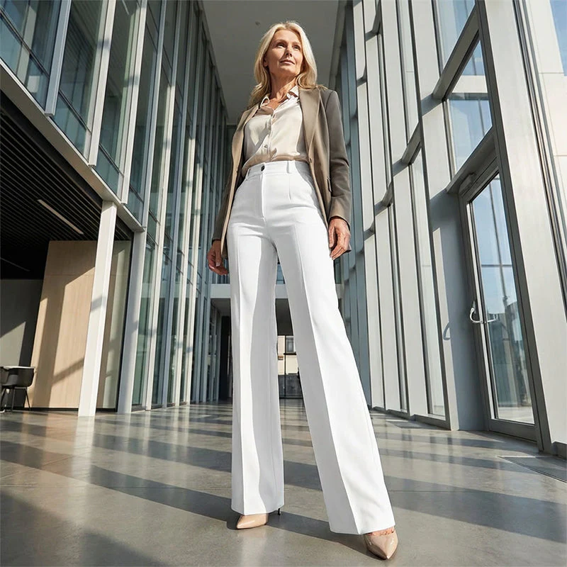 Liora™ | Elegante High-Waist Broek – Tijdloze Stijl & Snel Uitverkocht - Image 2