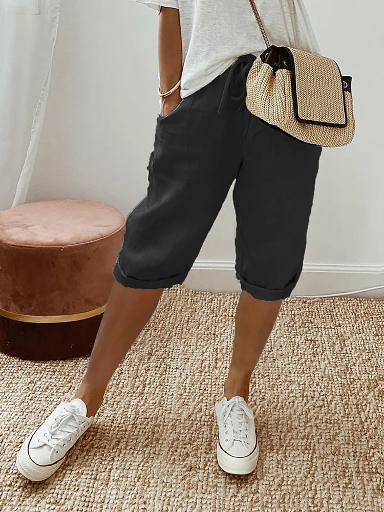 Liselot™ | Premium Linnen Comfort Shorts – Luchtig Draagcomfort & Moeiteloze Zomerstijl (1+1 Gratis) - Image 3