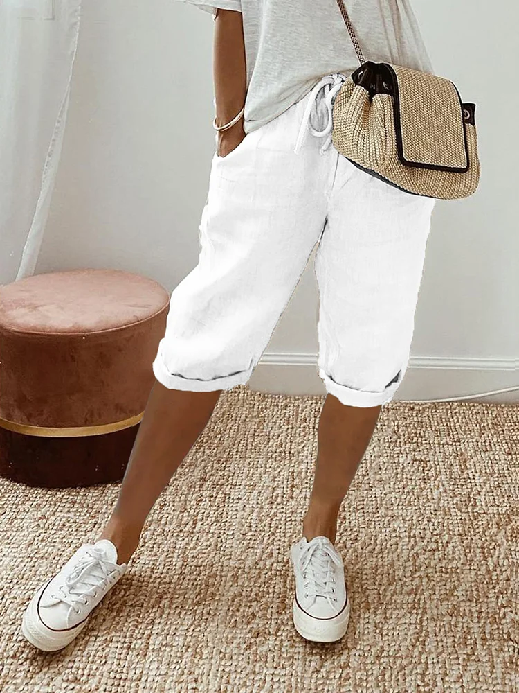 Liselot™ | Premium Linnen Comfort Shorts – Luchtig Draagcomfort & Moeiteloze Zomerstijl (1+1 Gratis) - Image 6