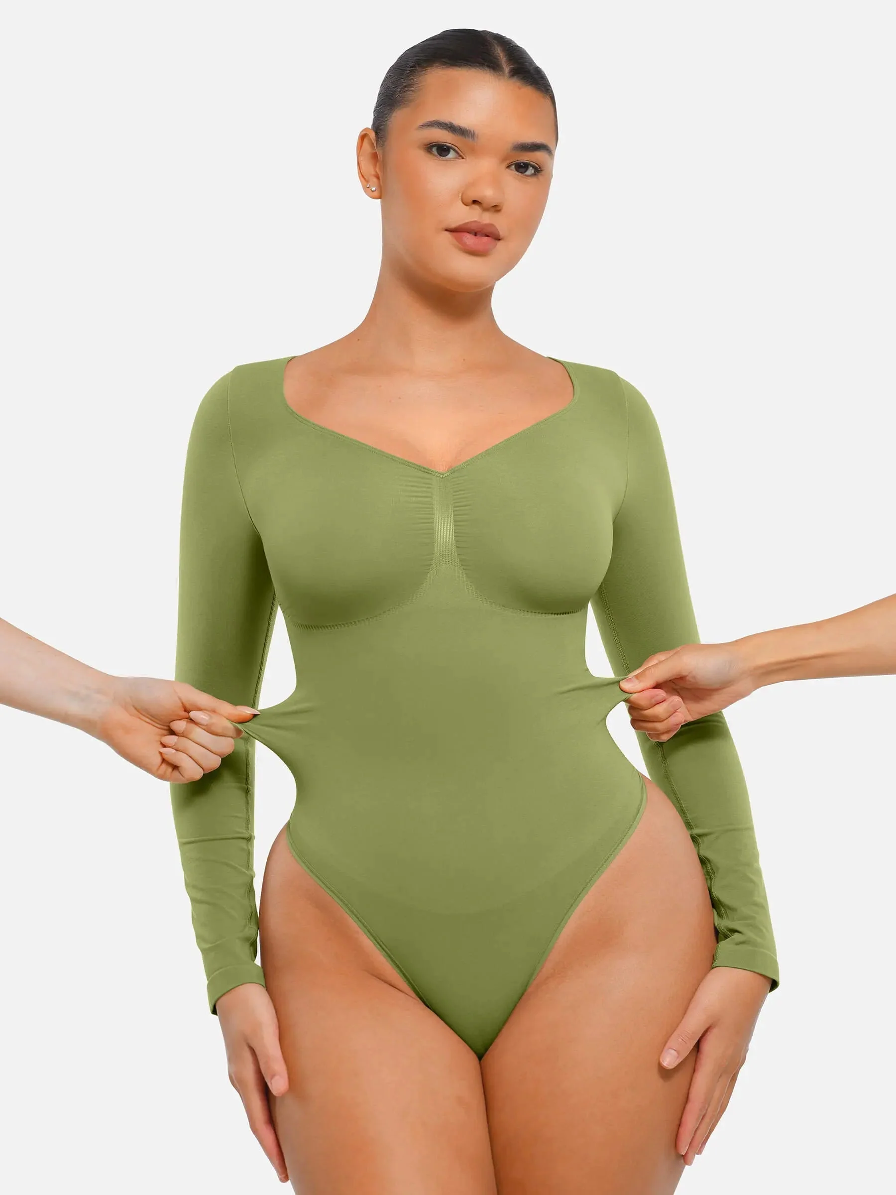 Bloom ™ | Long Sleeve Thong Bodysuit - Image 24