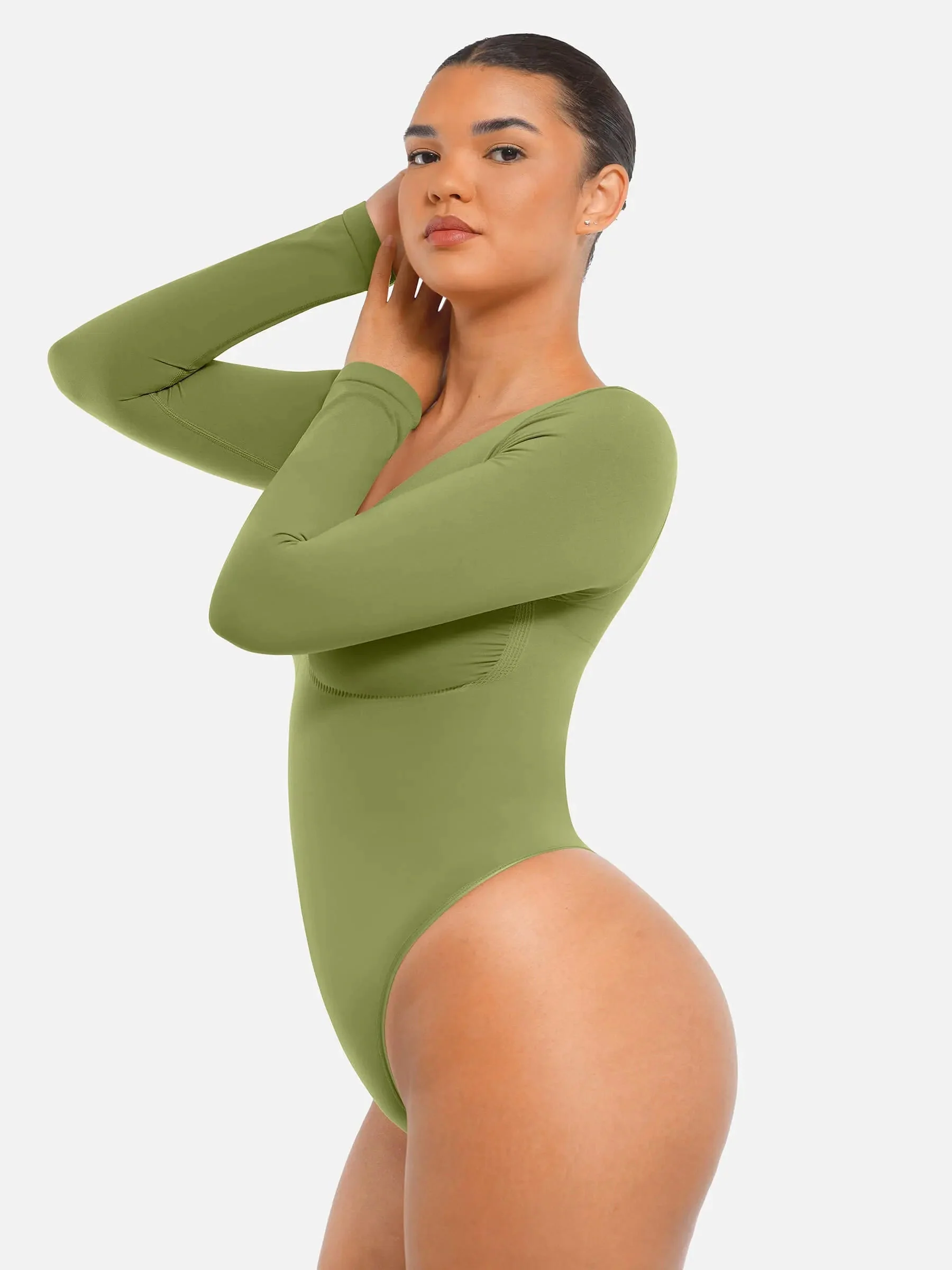 Bloom ™ | Long Sleeve Thong Bodysuit - Image 25