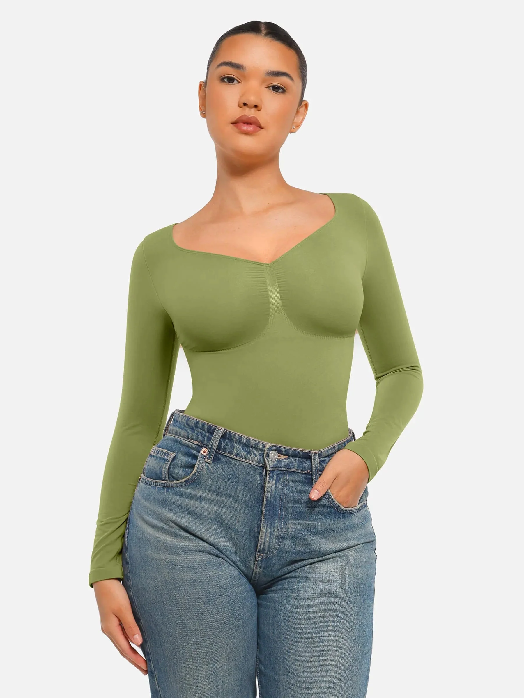 Bloom ™ | Long Sleeve Thong Bodysuit - Image 26