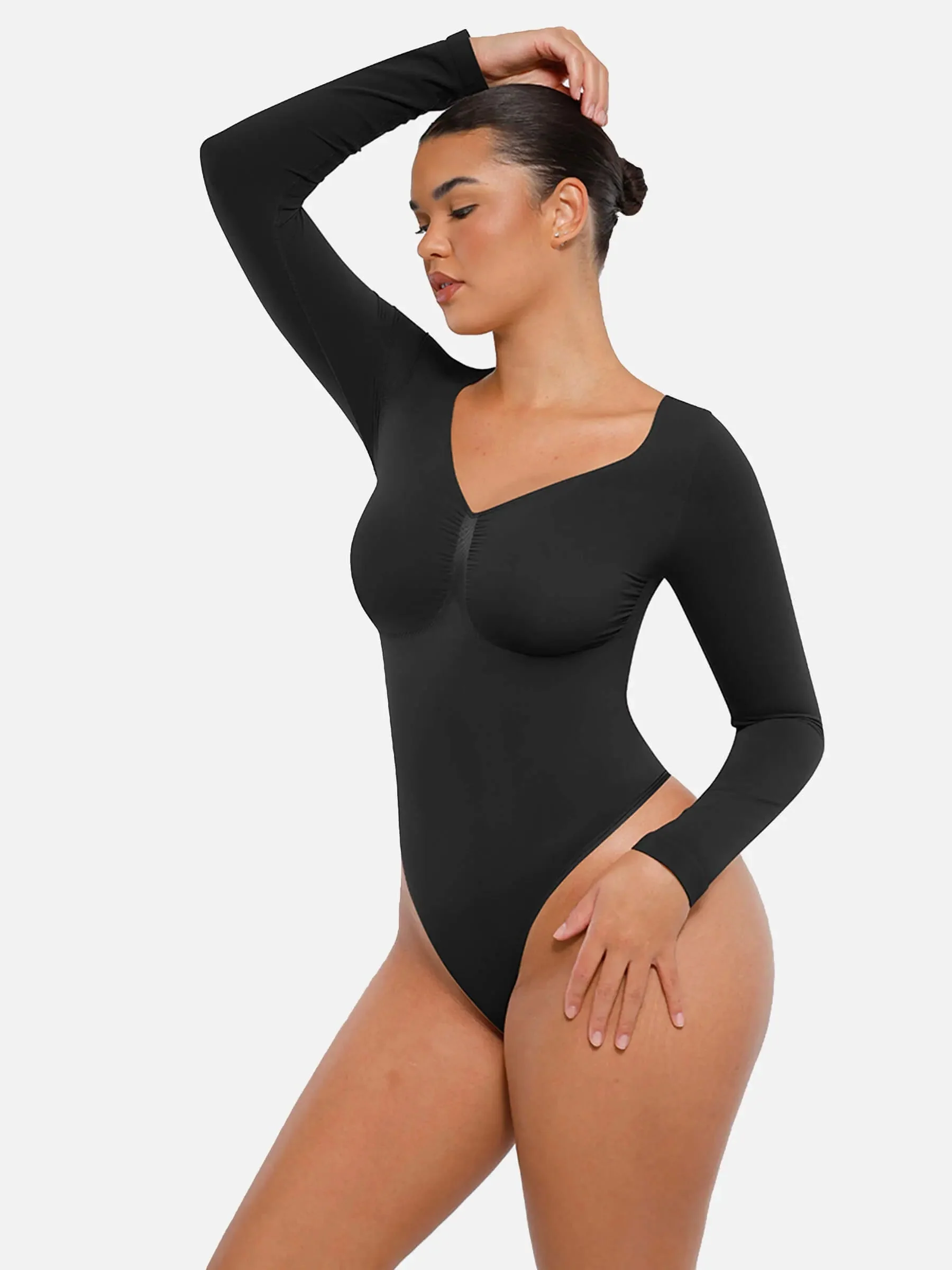 Bloom ™ | Long Sleeve Thong Bodysuit - Image 4