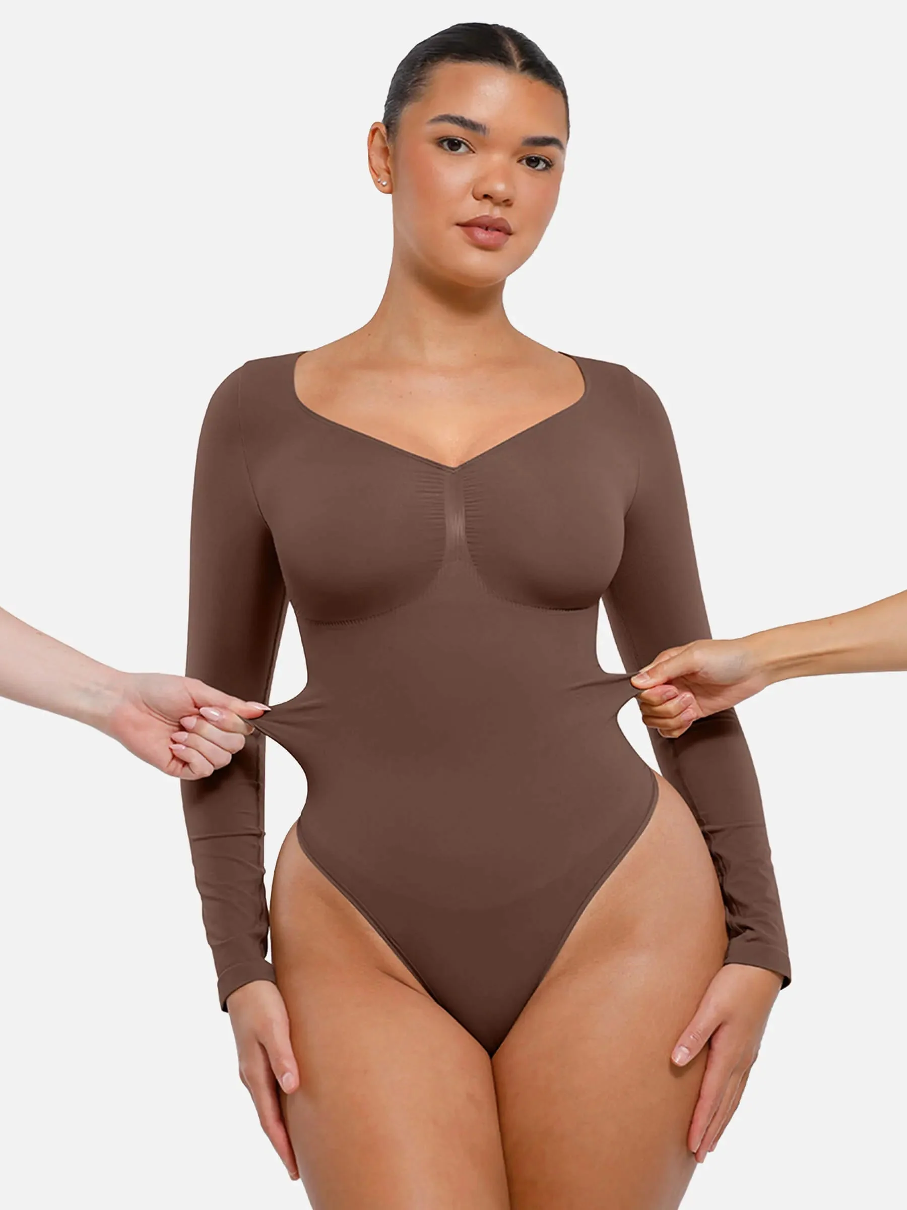 Bloom ™ | Long Sleeve Thong Bodysuit - Image 9