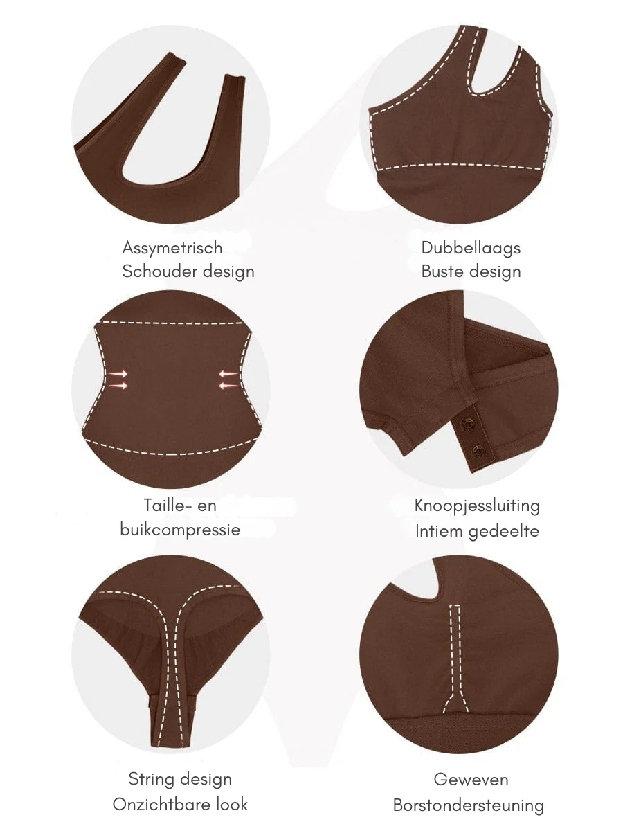 Bloom ™ |  One Shoulder Bodysuit - Image 3
