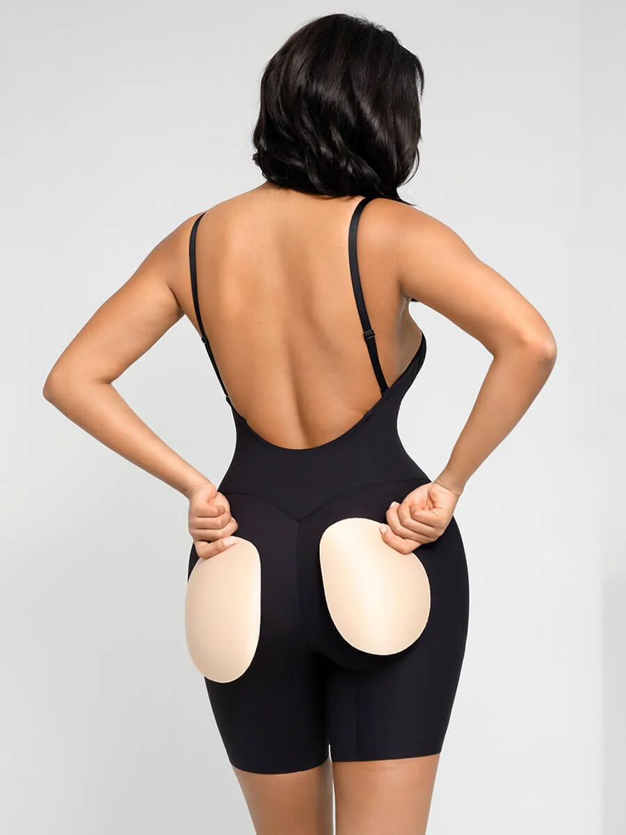 Bloom ™ | Plunge Bodysuit met Verwijderbare Pads - Image 12
