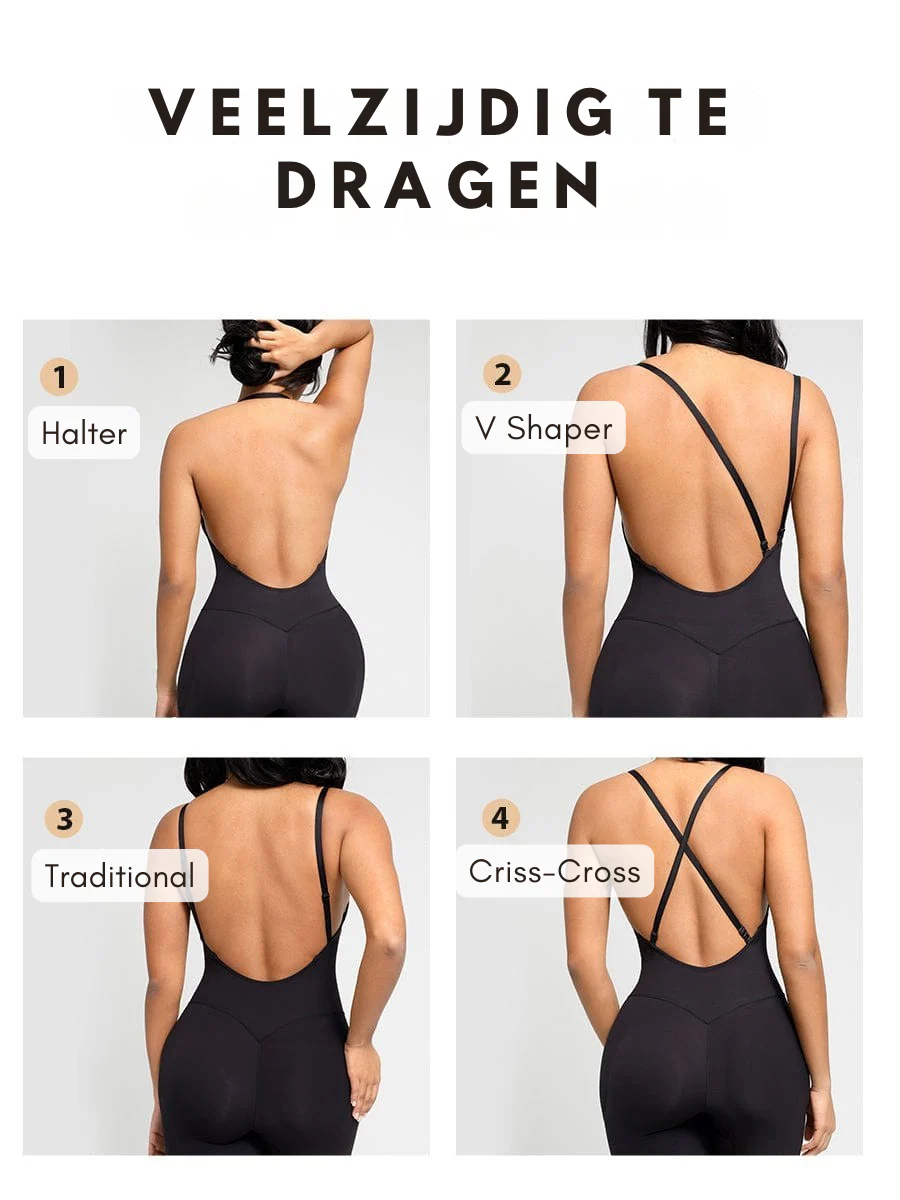 Bloom ™ | Plunge Bodysuit met Verwijderbare Pads - Image 5