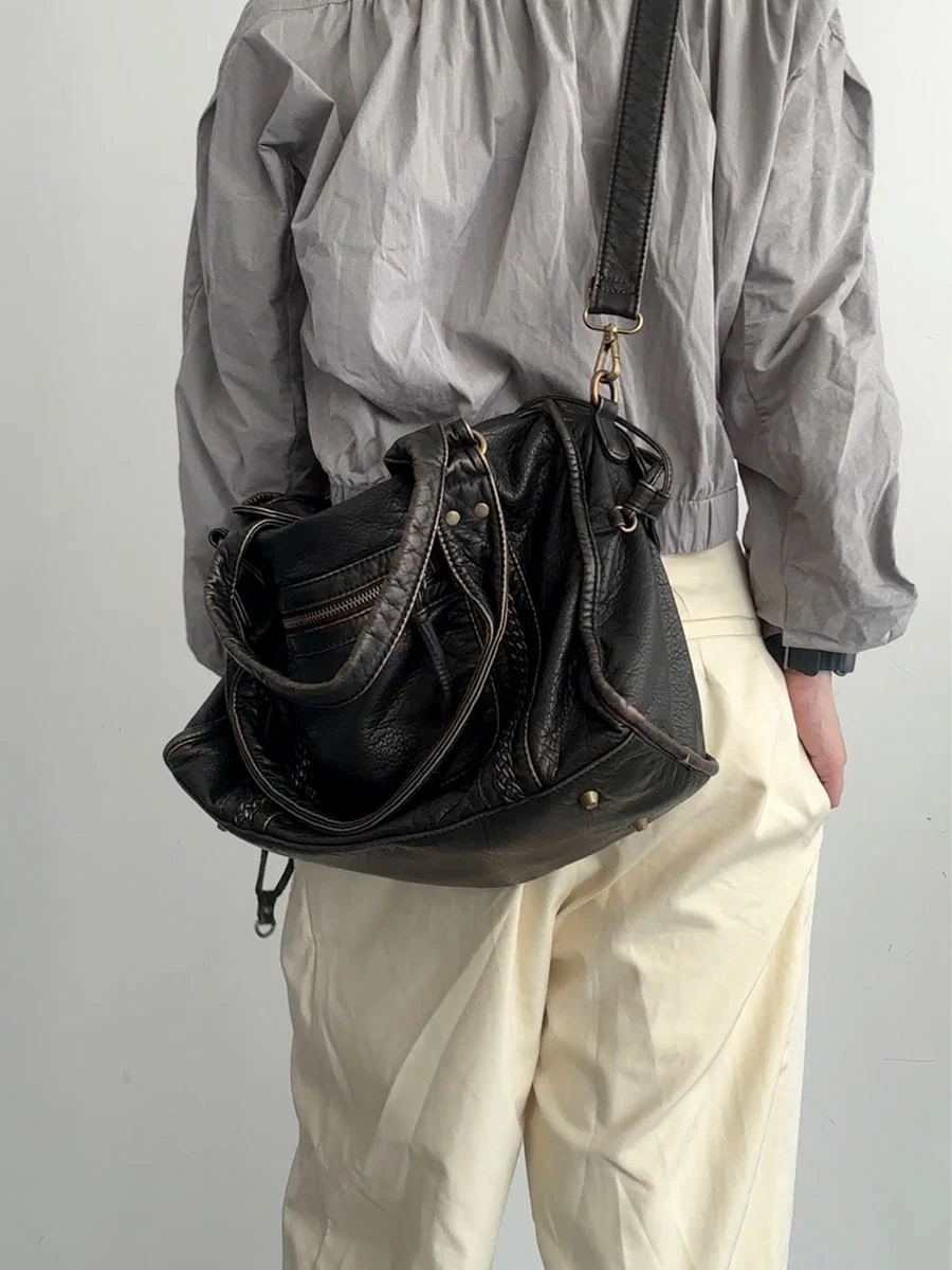 Bloom ™ | Retro leren tas - Image 8