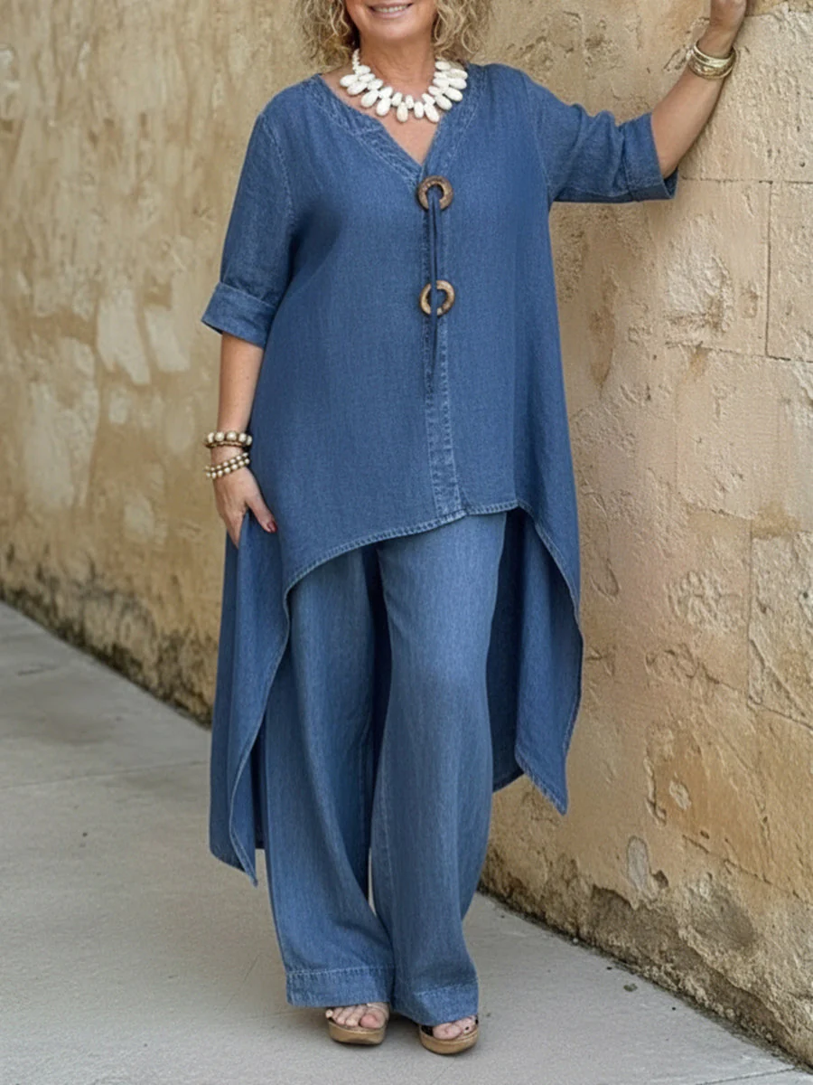 Rianne™ | Luxe 2-Delige Denim Set – Moeiteloze Stijl & Dagelijks Comfort - Image 2